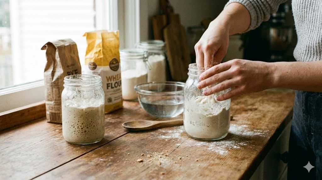 Живая закваска для хлеба: выводим с нуля за 5 дней. Подробный гайд