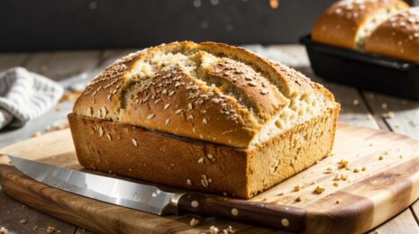 Хлеб из цельнозерновой муки в духовке