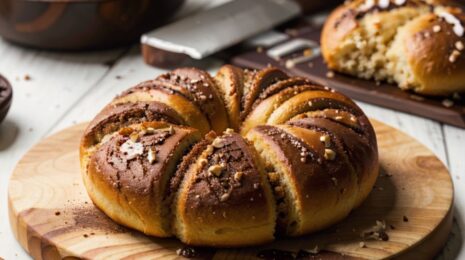 Булочки с корицей и шоколадом