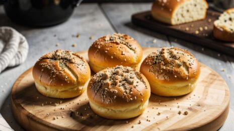 Булочки с маковой начинкой