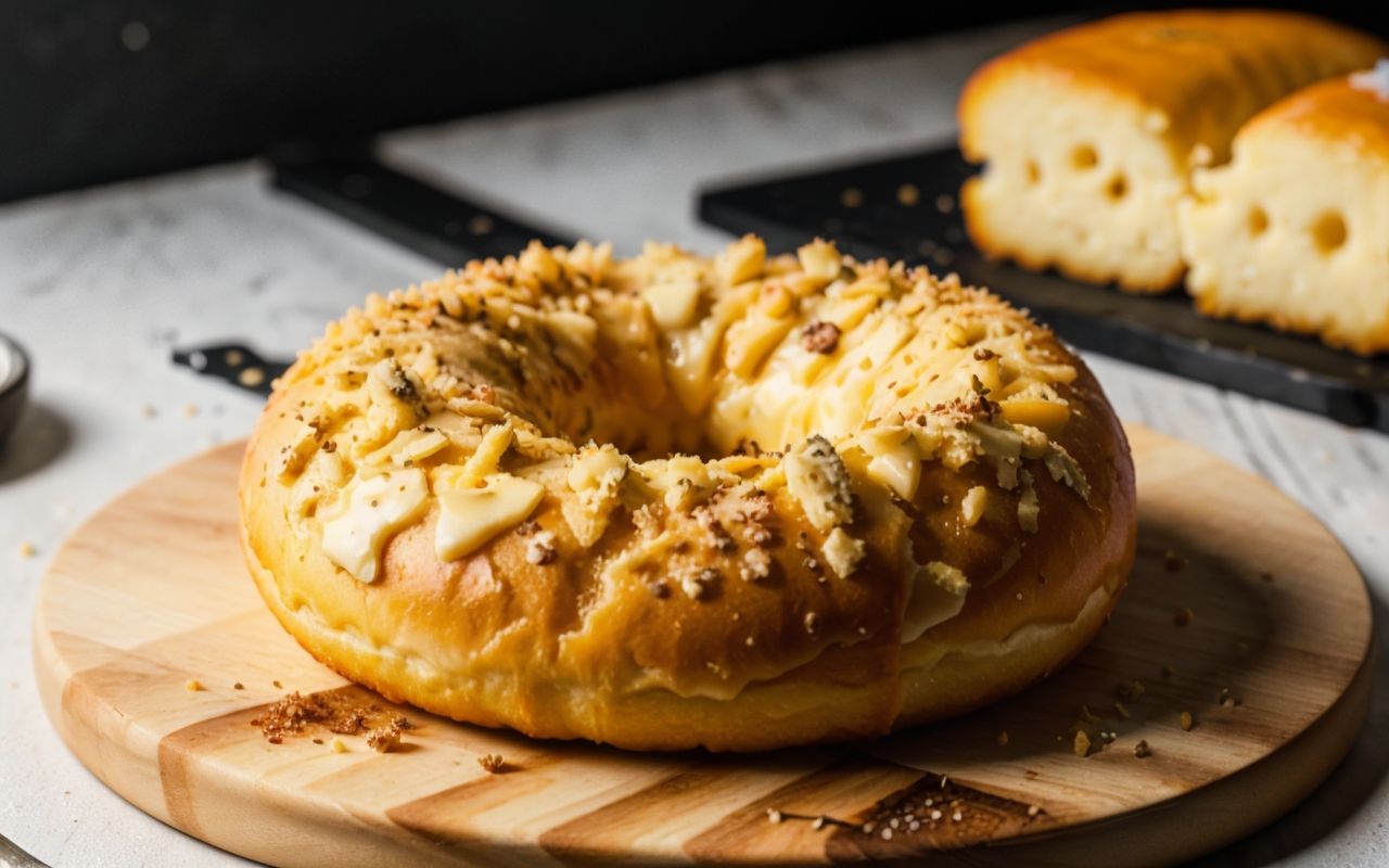 Сырные пончики