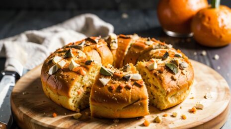 Булочки с морковкой