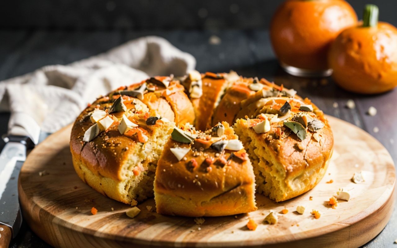 Булочки с морковкой