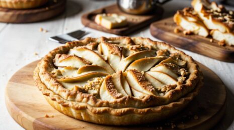 Солнечный яблочный пирог