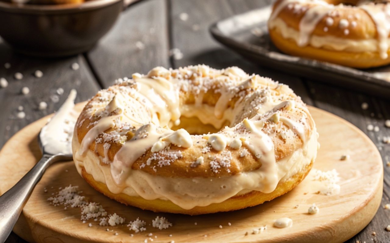 Заварные пончики с кремом