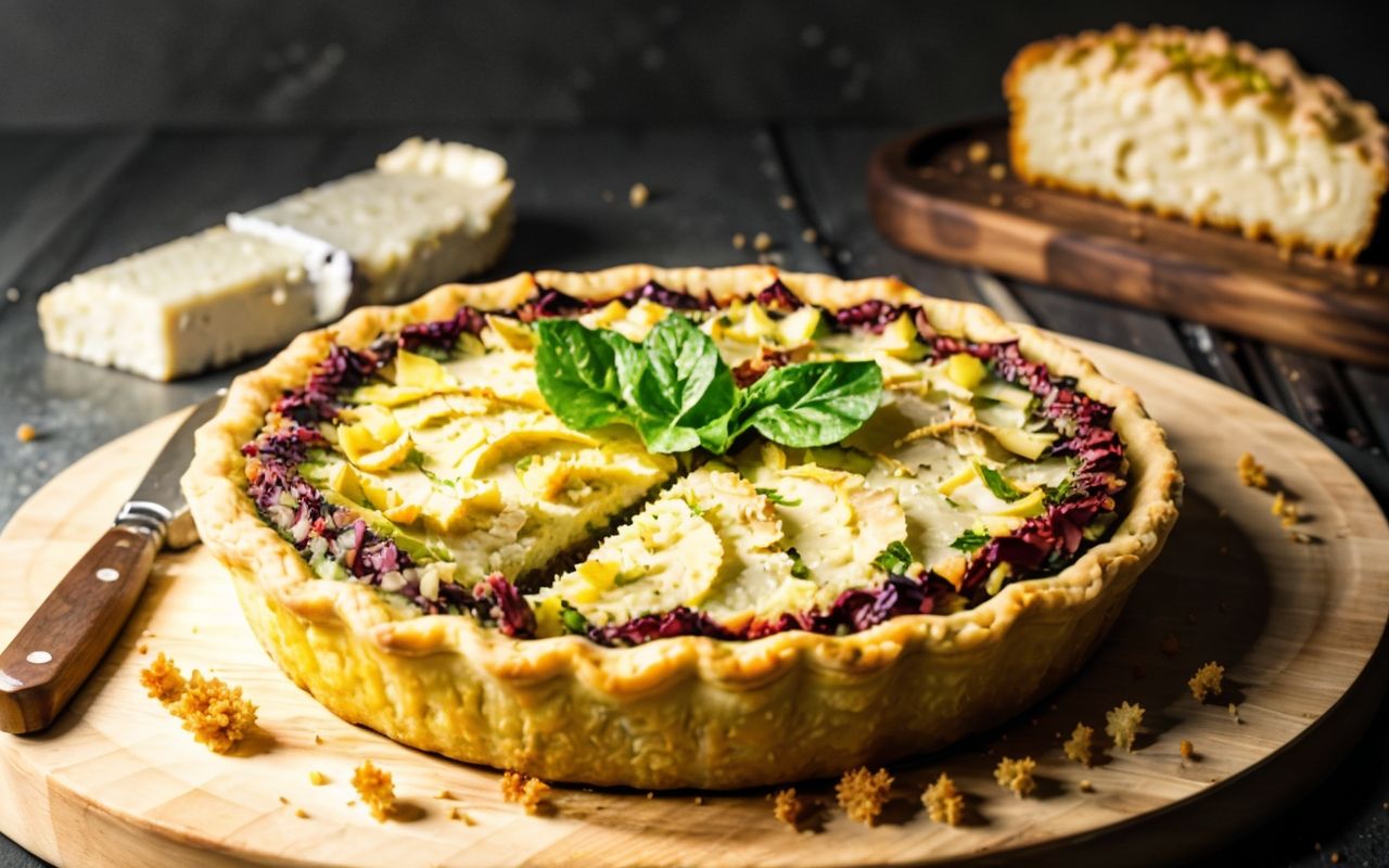 Заливной капустный пирог